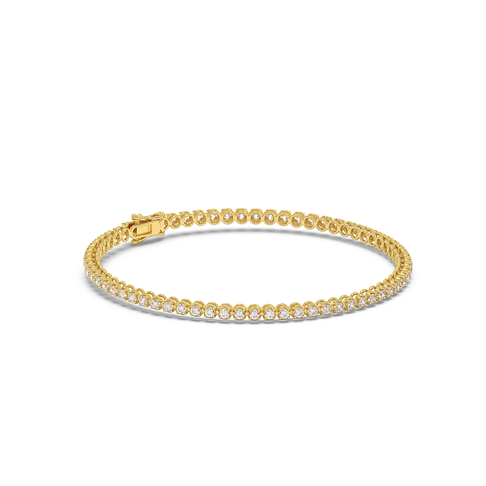 18K Gold Diamond Tennis Bracelet